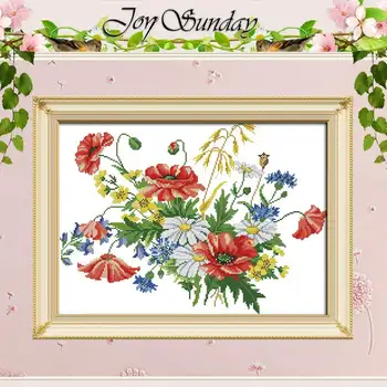 The flowers are in full bloom (4) Cross Stitch 11CT 14CT Cross Stitch Set Wholesale DIY Cross-stitch Kit Embroidery Needlework
The flowers are in full bloom (4) Cross Stitch 11CT 14CT Cross Stitch Set Wholesale DIY Cross-stitch Kit Embroidery Needlework