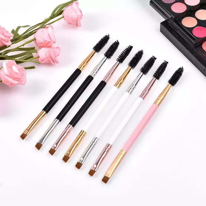 High Quality Professional Makeup Brushes Double Head Eyes Make Up Brush Custom Private Lable Eyebrows Eyelash Brush Makeup Tool
High Quality Professional Makeup Brushes Double Head Eyes Make Up Brush Custom Private Lable Eyebrows Eyelash Brush Makeup Tool