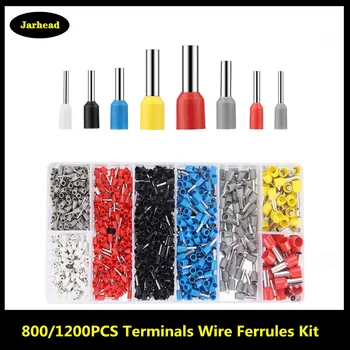 800pcs/1200PCS Wire Ferrules, Insulated Crimp Pin Terminal Kit for Electrical Projects, AWG 24-7, 8 Sizes,Ferrule Crimping Kit
800pcs/1200PCS Wire Ferrules, Insulated Crimp Pin Terminal Kit for Electrical Projects, AWG 24-7, 8 Sizes,Ferrule Crimping Kit