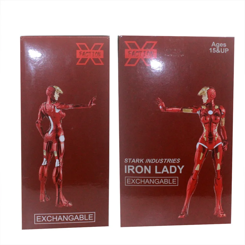 New Voice Anime Women's Deluxe Edition Iron Man Garage Kit Model Replaceable Plug Changing Body Boxed Decoration Doll
New Voice Anime Women's Deluxe Edition Iron Man Garage Kit Model Replaceable Plug Changing Body Boxed Decoration Doll