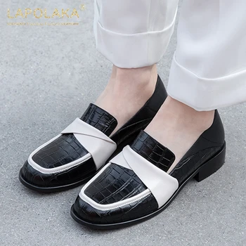 Lapolaka 2020 New Arrivals Cow Leather Chunky Heels Mix Color Shoes Woman Pumps Slip On Office Lady Pumps Women Shoes Footwear
Lapolaka 2020 New Arrivals Cow Leather Chunky Heels Mix Color Shoes Woman Pumps Slip On Office Lady Pumps Women Shoes Footwear