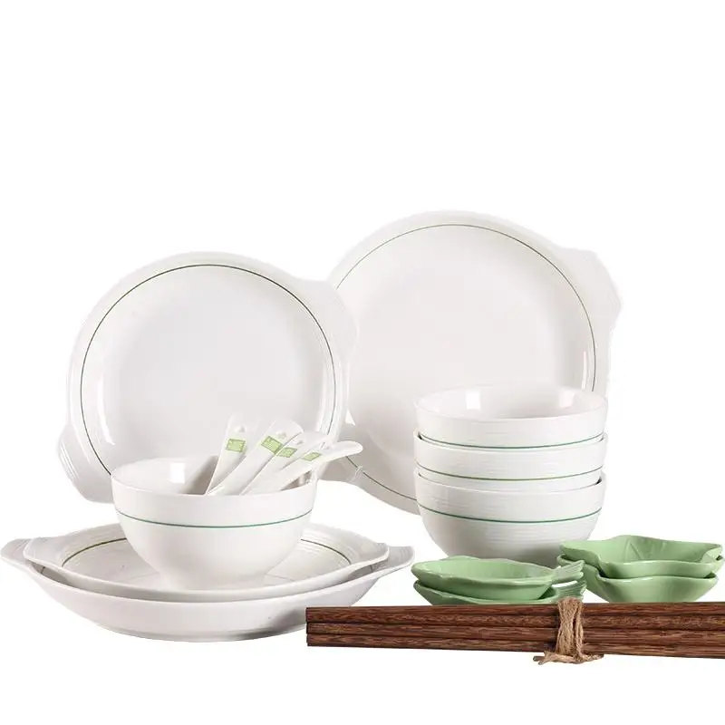 Adeeing 20Pcs/Set Bowl Plate Dish Chopsticks Dinnerware Simple Stacked Ceramic Tableware Set for Kitchen Dining Room
Adeeing 20Pcs/Set Bowl Plate Dish Chopsticks Dinnerware Simple Stacked Ceramic Tableware Set for Kitchen Dining Room