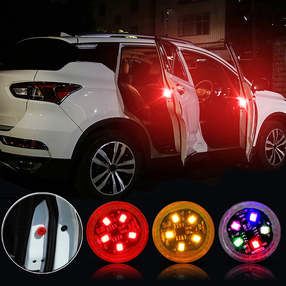 Auto-sensing Function 4pcs Car 5-LED Door Open Warning Lamp Strobe Flash Anti-collision Safety Light Wholesale Quick delivery
Auto-sensing Function 4pcs Car 5-LED Door Open Warning Lamp Strobe Flash Anti-collision Safety Light Wholesale Quick delivery