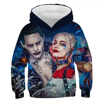 2020 New Sweatshirts kids Brand Hoodies boys Joker 3D Printing Hoodie girls Casual Tracksuits Size 4t-14t Wholesale and retail
2020 New Sweatshirts kids Brand Hoodies boys Joker 3D Printing Hoodie girls Casual Tracksuits Size 4t-14t Wholesale and retail