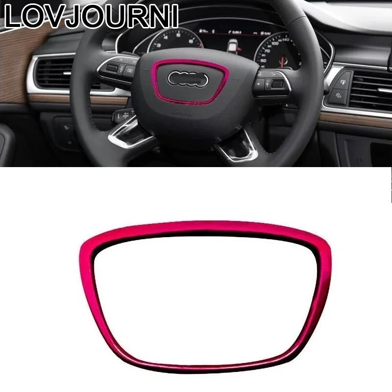 Steering Wheel Interior Chromium Auto Decorative Automobile Covers Accessory Trim Sticker Strip Modification 18 19 FOR Audi A5 
Steering Wheel Interior Chromium Auto Decorative Automobile Covers Accessory Trim Sticker Strip Modification 18 19 FOR Audi A5
