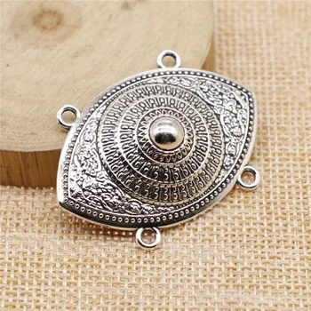 Wecharms 12pcs 312x44mm Antique Silver Color 4-Hole Body Chain Connector Jewelry Making Accessories Necklace Making Accessoreis
Wecharms 12pcs 312x44mm Antique Silver Color 4-Hole Body Chain Connector Jewelry Making Accessories Necklace Making Accessoreis