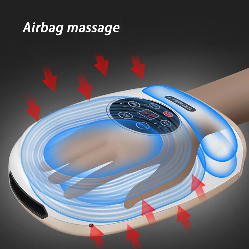 Finger Joints Pain Therapy Hand Massager Electric Heated Meridian Massage Physiotherapy Machine Point Kneading Relief Fatigue
Finger Joints Pain Therapy Hand Massager Electric Heated Meridian Massage Physiotherapy Machine Point Kneading Relief Fatigue