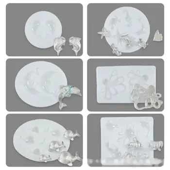 Beach Theme Resin Casting Molds Marine Animals Starfish Dolphin Pendant Epoxy Resin Silicone Mold Jewelry Making Tools
Beach Theme Resin Casting Molds Marine Animals Starfish Dolphin Pendant Epoxy Resin Silicone Mold Jewelry Making Tools
