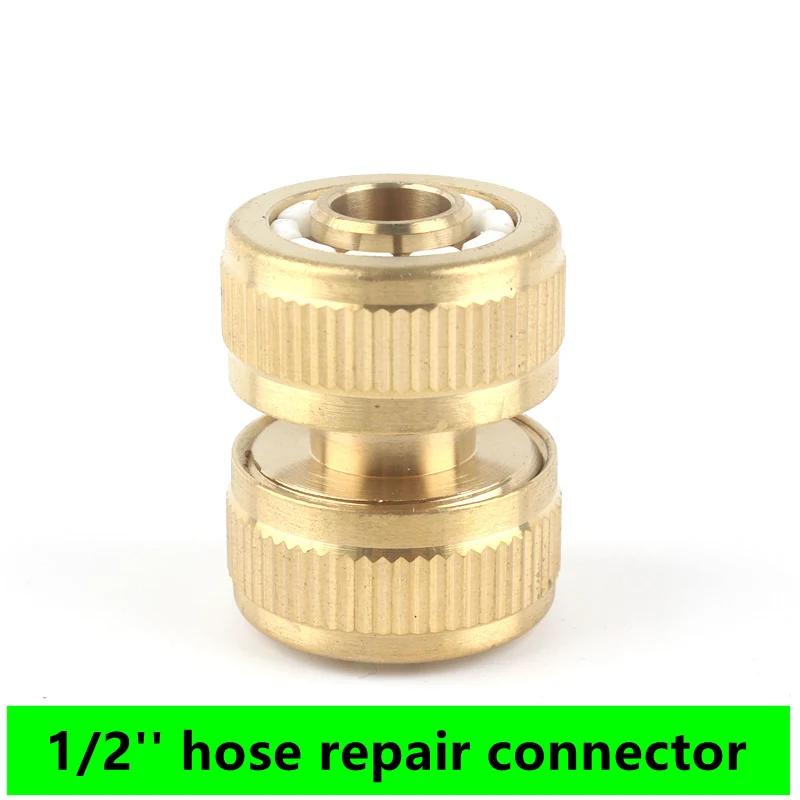 1/2'' Water Hose Repair Connector Wash Car Water Gun Joint Faucet Adapter Garden Irrigation Fitting Water Connector
1/2'' Water Hose Repair Connector Wash Car Water Gun Joint Faucet Adapter Garden Irrigation Fitting Water Connector
