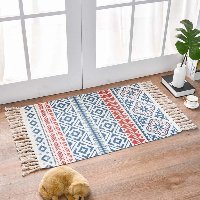 Cotton Braided Door Tassel Rugs Seat Cover Anti-slip Hotel Hallway Prayer Rug Women Manta Cloak Alfombra 60x90cm
Cotton Braided Door Tassel Rugs Seat Cover Anti-slip Hotel Hallway Prayer Rug Women Manta Cloak Alfombra 60x90cm