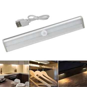 10 LEDs Wireless LED Cabinet Light USB Rechargeable or Battery PIR Motion Sensor Led Night Light for Wardrobe Closet Kitchen
10 LEDs Wireless LED Cabinet Light USB Rechargeable or Battery PIR Motion Sensor Led Night Light for Wardrobe Closet Kitchen