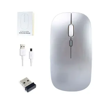 2.4GHz Silent Ultra Thin Wireless Mouse Rechargeable USB Mice for Laptop PC 
2.4GHz Silent Ultra Thin Wireless Mouse Rechargeable USB Mice for Laptop PC
