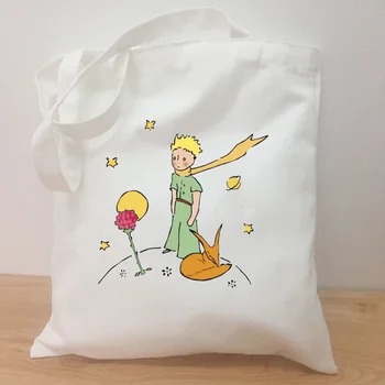 Canvas Tote Bag Little Prince Serial Custom Print Logo Text Daily Use DIY Eco Ecologicas Reusable Shopping Bag Recycle Handbag
Canvas Tote Bag Little Prince Serial Custom Print Logo Text Daily Use DIY Eco Ecologicas Reusable Shopping Bag Recycle Handbag
