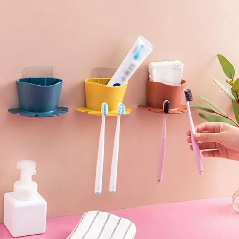 Toothbrush Paste Holder Shaver Storage Rack Dispenser Wall-Mounted Brushing Tooth Wash Holder Rack Bathroom Accessories
Toothbrush Paste Holder Shaver Storage Rack Dispenser Wall-Mounted Brushing Tooth Wash Holder Rack Bathroom Accessories