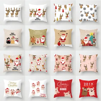 Christmas Pillowcase Nordic Style Cushions Christmas Decorations Elk And Santa Pillow Cover Xmas New Year Navidad Decor 2020
Christmas Pillowcase Nordic Style Cushions Christmas Decorations Elk And Santa Pillow Cover Xmas New Year Navidad Decor 2020