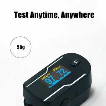 OLED Digital Silicone Pad Fingertip Pulse Oximeter Heart Rate SPO2 PR Blood Oxygen Sleep Monitor Without Battery Detector Health
OLED Digital Silicone Pad Fingertip Pulse Oximeter Heart Rate SPO2 PR Blood Oxygen Sleep Monitor Without Battery Detector Health