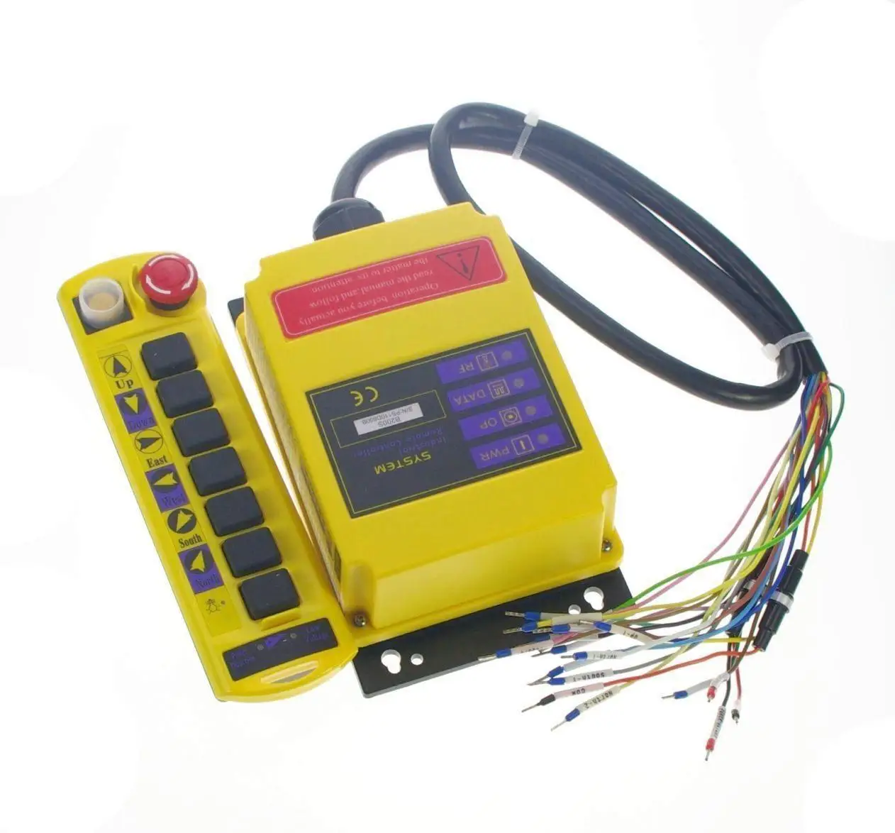 2 Speed Control Hoist Crane Radio Remote Control System Controller CE 12V AC/DC, 24V AC/DC, 110VAC, 220VAC, 380VAC, 415VAC
2 Speed Control Hoist Crane Radio Remote Control System Controller CE 12V AC/DC, 24V AC/DC, 110VAC, 220VAC, 380VAC, 415VAC