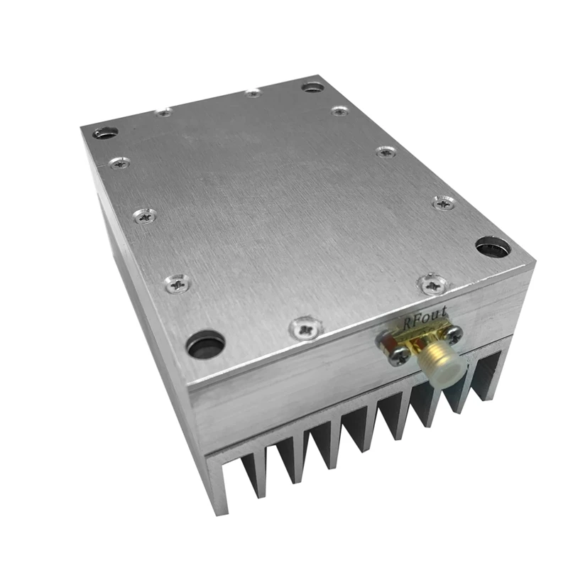 DTMB Digital TV RF Linear Amplifier RF Power Amplifier 50-1100MHz Class A 4W 36DBm with Heatsink
DTMB Digital TV RF Linear Amplifier RF Power Amplifier 50-1100MHz Class A 4W 36DBm with Heatsink