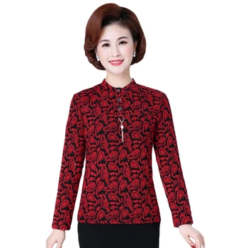 Ladies Tops With Velvet High Collar Long Sleeve Floral Bottoming Shirt Top Women Autumn Winter New Fashion Warm Thick T Shirt
Ladies Tops With Velvet High Collar Long Sleeve Floral Bottoming Shirt Top Women Autumn Winter New Fashion Warm Thick T Shirt