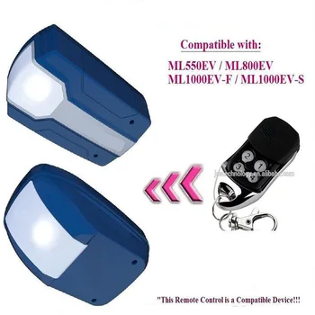The remote control replace for ML1000EV-F / ML1000EV-S garage door openers
The remote control replace for ML1000EV-F / ML1000EV-S garage door openers