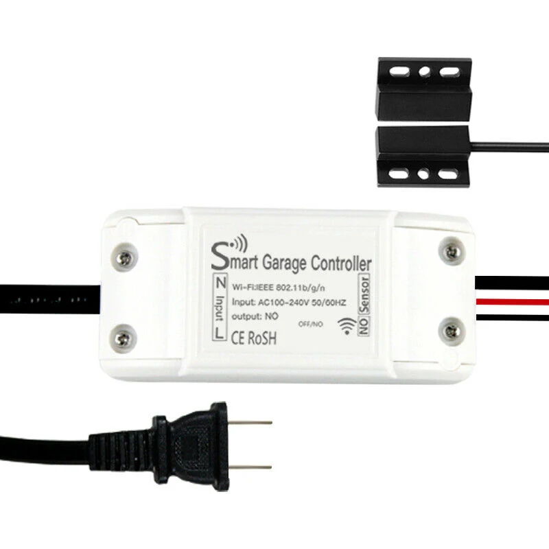 Smart Home Garage Door Opener WiFi Wireless Remote Controller Switch PUO88
