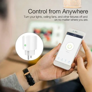 Remote Control Home WiFi Smart Power Socket Wireless Timer Switch Outlet US/EU Brand New And High Quality
Remote Control Home WiFi Smart Power Socket Wireless Timer Switch Outlet US/EU Brand New And High Quality