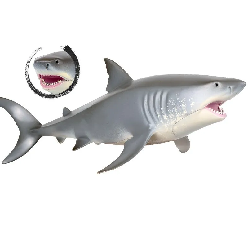 Shark Model Toy Children's Simulation Marine Life Animal Floating Plastic Hollow Giant Tooth Tiger Head Hammerhead Realistic Toy
Shark Model Toy Children's Simulation Marine Life Animal Floating Plastic Hollow Giant Tooth Tiger Head Hammerhead Realistic Toy