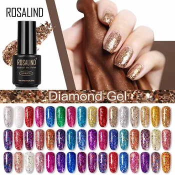 ROSALIND Hybrid Varnishes Glitter Gel Nail Polish All For Manicure Semi Permanent UV Gel Nail Lacquer Soak Off Top Base Coat
ROSALIND Hybrid Varnishes Glitter Gel Nail Polish All For Manicure Semi Permanent UV Gel Nail Lacquer Soak Off Top Base Coat