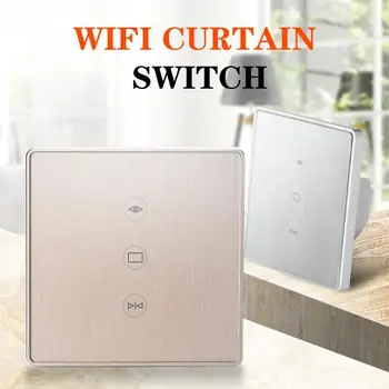 Smart WiFi Switch APP Voice Remote Control Electric Curtain Blind Roller Shutter Wall Switch Intelligent Touch Motorized Curtain
Smart WiFi Switch APP Voice Remote Control Electric Curtain Blind Roller Shutter Wall Switch Intelligent Touch Motorized Curtain