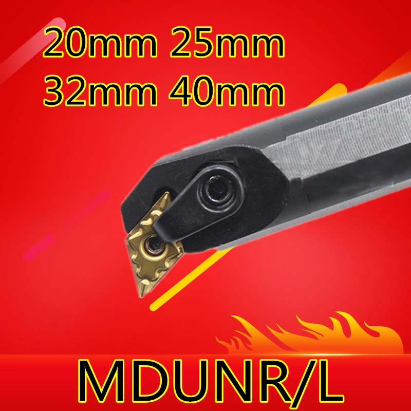 

1PCS S20R-MDUNR11 S25S-MDUNR15 S32T-MDUNR15 S40T-MDUNR15 MDUNL11 MDUNL15 20mm-40mm CNC Internal Turning tools