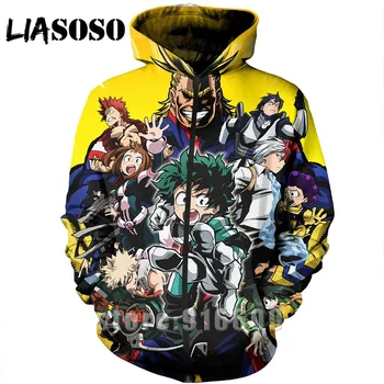 Hoodie 3D Print homme Men dj women My Hero Academia Boku no hero Harajuku Sweatshirt shirt zipper anime Long sleeve Hoodies A209
Hoodie 3D Print homme Men dj women My Hero Academia Boku no hero Harajuku Sweatshirt shirt zipper anime Long sleeve Hoodies A209