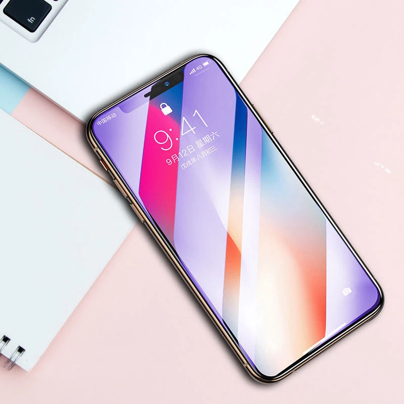 For Apple iPhone 11 Pro 11Pro Max Tempered Glass Anti-blue Purple Light Ultra-thin For iPhone11 Screen Protector Protective Film
For Apple iPhone 11 Pro 11Pro Max Tempered Glass Anti-blue Purple Light Ultra-thin For iPhone11 Screen Protector Protective Film
