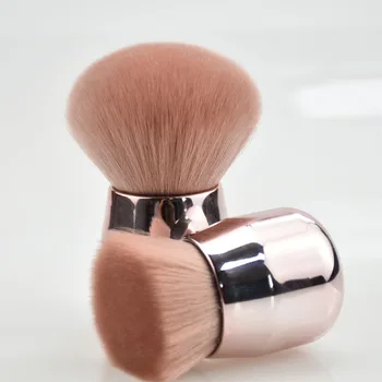 New Small mushroom foundation brush, round oblique head, rose silver loose powder brush, single beauty tool wholesale
New Small mushroom foundation brush, round oblique head, rose silver loose powder brush, single beauty tool wholesale