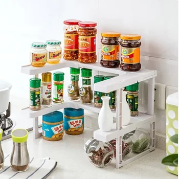 Home Multi-function Adjustable Kitchen Shelf New Arrivals Storage Holder Bathroom Accessories Rack Stackable Storage Organizer 
Home Multi-function Adjustable Kitchen Shelf New Arrivals Storage Holder Bathroom Accessories Rack Stackable Storage Organizer