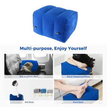 Flocking Travel Inflatable Foot Pad Footstool Aircraft Warm Foot Stepping Mat Folding Adjustable Foot Stool
Flocking Travel Inflatable Foot Pad Footstool Aircraft Warm Foot Stepping Mat Folding Adjustable Foot Stool