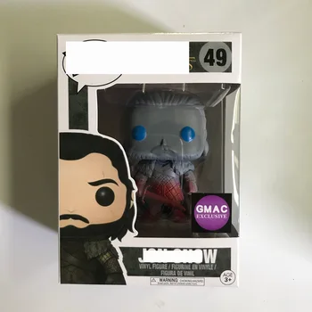 

Funko POP Game of Thrones Grey Wind JON SNOW 49# DAENERYS HOUND JAIME LANNISTER MOUNTAIN action Figure Collectible Model Toy