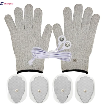 1Pair Tens Conductive Gloves +4PCS Hand-Shape Electrode Pads +1PC 2.5mm Plug Cable For Body Digital Massager
1Pair Tens Conductive Gloves +4PCS Hand-Shape Electrode Pads +1PC 2.5mm Plug Cable For Body Digital Massager
