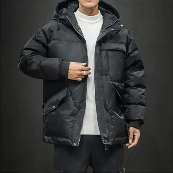 Plus Size Mens Outerwear Hooded Designer Solid Color Mens Down Jackets Fashion Warm Down Jackets With Zipper Coats
Plus Size Mens Outerwear Hooded Designer Solid Color Mens Down Jackets Fashion Warm Down Jackets With Zipper Coats