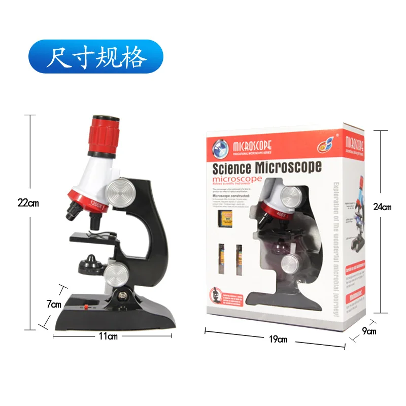1200 Times Children Microscope Science Experiment Set Portable Simplicity Primary Biological Popularization of Science Toy High-
1200 Times Children Microscope Science Experiment Set Portable Simplicity Primary Biological Popularization of Science Toy High-