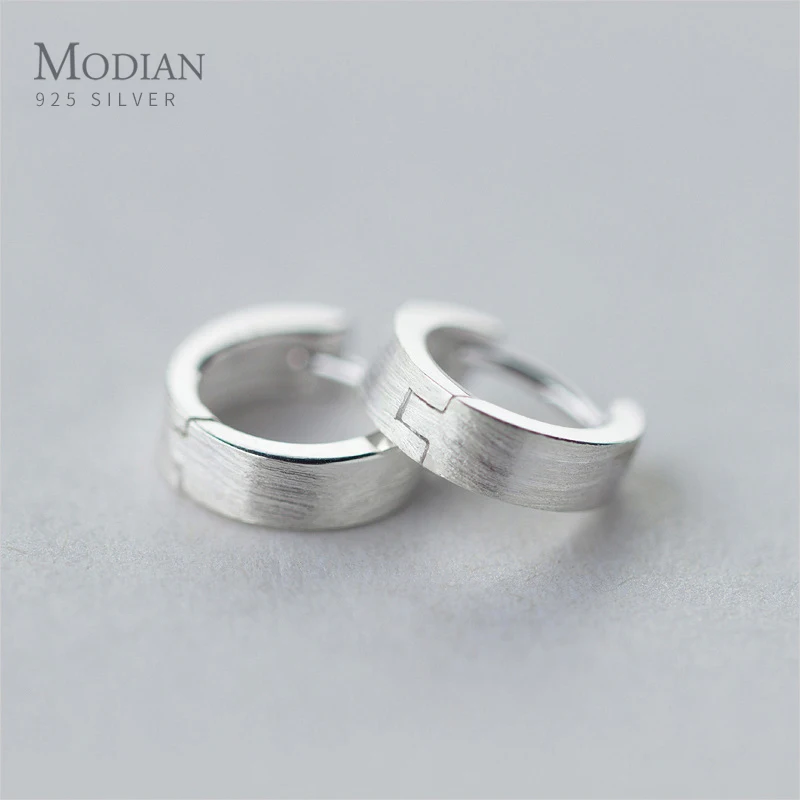 Modian Fashion Round Circle Hoop Earrings For Women 925 Sterling Silver Vintage Scrub Hoops Ear Female Jewelry Charm Bijoux
Modian Fashion Round Circle Hoop Earrings For Women 925 Sterling Silver Vintage Scrub Hoops Ear Female Jewelry Charm Bijoux