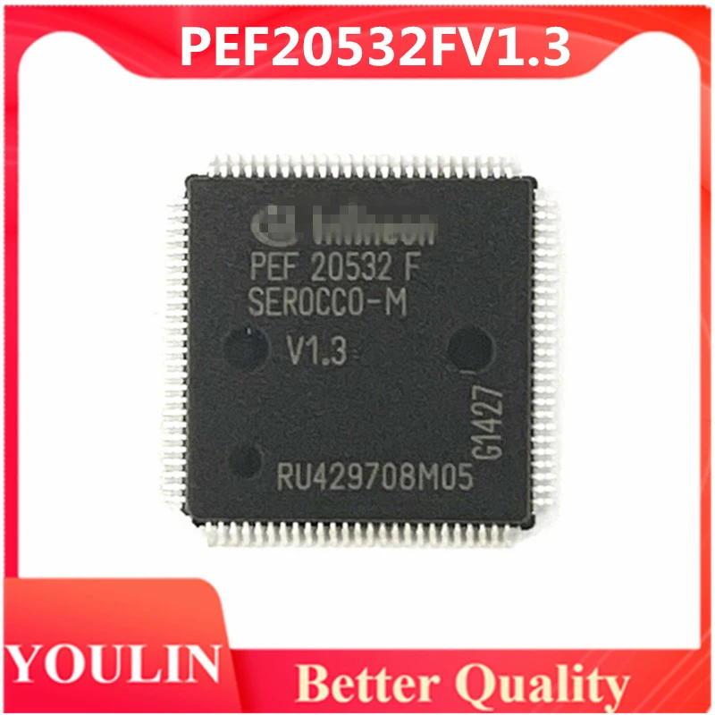 

PEF20532FV1.3 QFP100 Integrated Circuits (ICs) Interface - Telecom New and Original