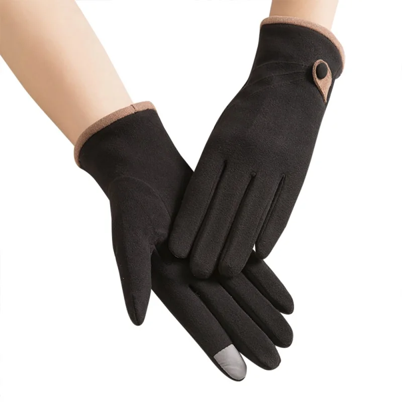 Winter Fashion Plush Thicken Gloves Warm Touch Screen Windproof Elastic Gloves Solid Color
Winter Fashion Plush Thicken Gloves Warm Touch Screen Windproof Elastic Gloves Solid Color