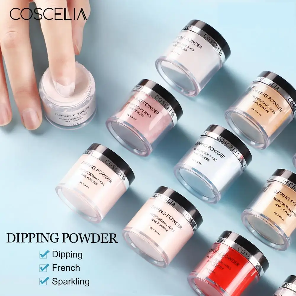 COSCELIA 10g Dip Nail Glitter Powder Nail Natural Color Holographic Glitter For Nails Art Dipping Powder No Need Nail Lamp Cure
COSCELIA 10g Dip Nail Glitter Powder Nail Natural Color Holographic Glitter For Nails Art Dipping Powder No Need Nail Lamp Cure