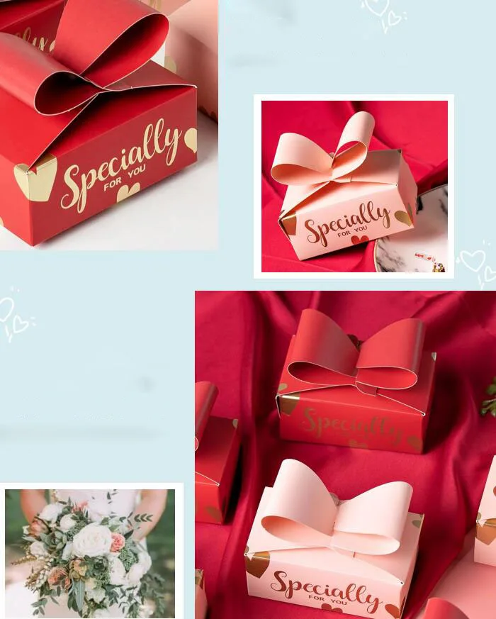 shape new years party valentines day candy cookie paper gift