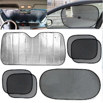 Mayitr 6pcs/set Car Auto Front Aluminum Foil Sunshade + Mesh Net Yarn Side Block + Net Yarn Back Block Accessories
Mayitr 6pcs/set Car Auto Front Aluminum Foil Sunshade + Mesh Net Yarn Side Block + Net Yarn Back Block Accessories