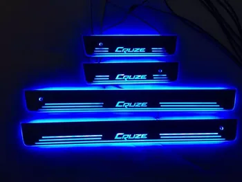 RQXR led stainless steel overlay acrylic door scuff for chevrolet cruze moving door sill plate lining decorative light,4pcs
RQXR led stainless steel overlay acrylic door scuff for chevrolet cruze moving door sill plate lining decorative light,4pcs