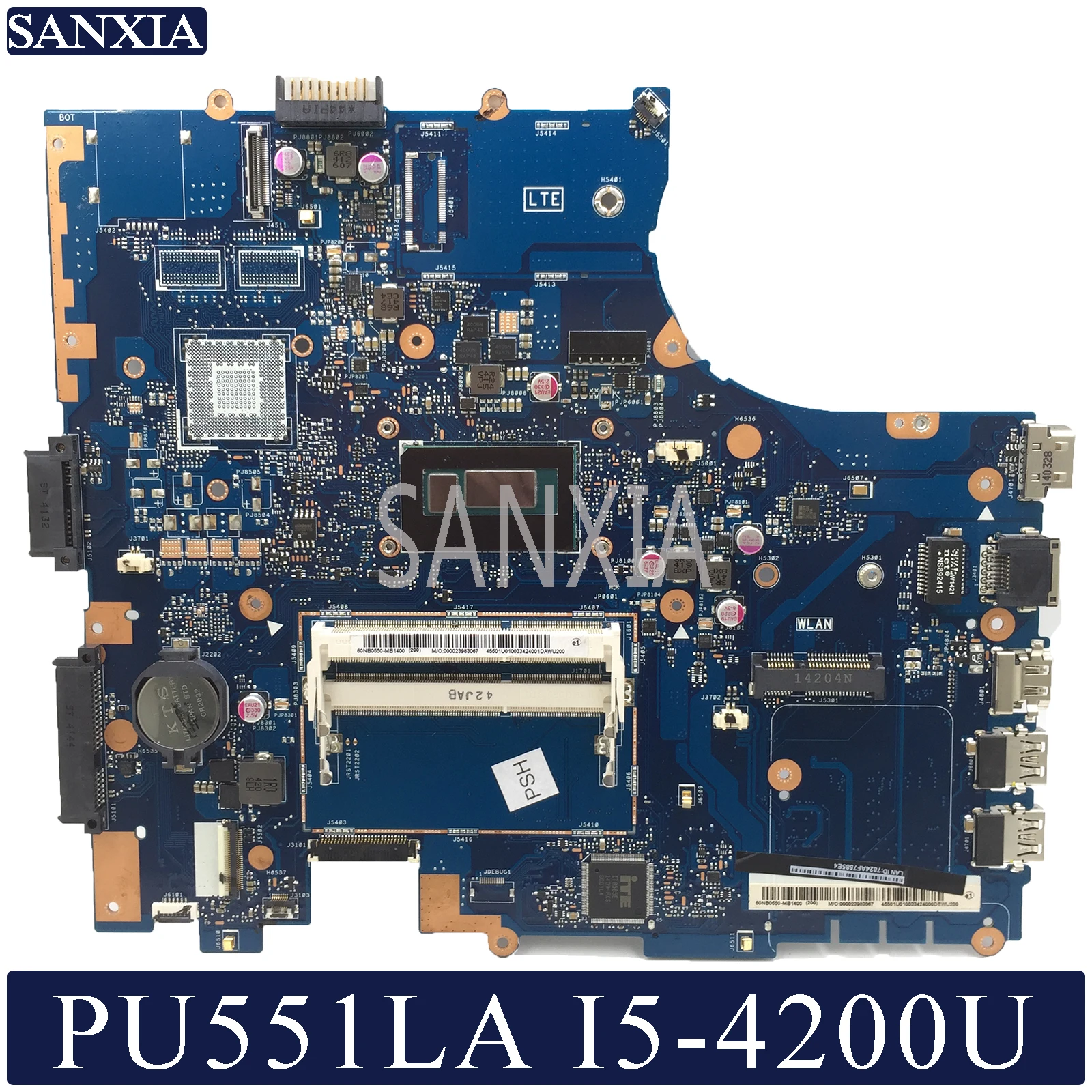 KEFU PU551LD Laptop motherboard for ASUS PU551LA PU551L PRO551L original mainboard I5-4210U | Компьютеры и офис