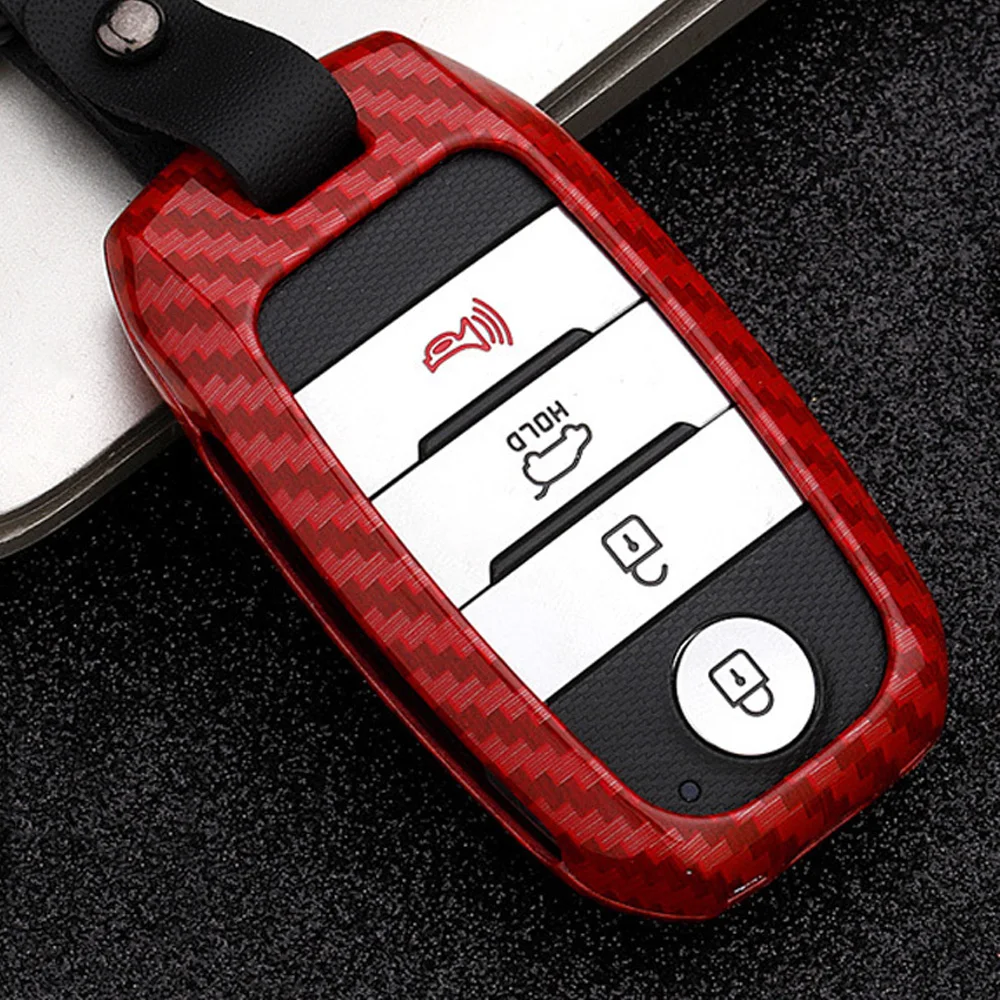 1pc Carbon Fiber Red Zinc Alloy Car Key Case For Kia Picanto Forte Niro Optima Sedona Sportage Car Key Protection Cover
1pc Carbon Fiber Red Zinc Alloy Car Key Case For Kia Picanto Forte Niro Optima Sedona Sportage Car Key Protection Cover