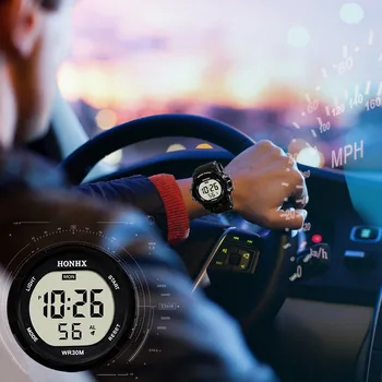 Fashion Luxury Men Analog Digital Military Sport LED Waterproof Wrist Watch часы для занятий спортом reloj de hombre digital
Fashion Luxury Men Analog Digital Military Sport LED Waterproof Wrist Watch часы для занятий спортом reloj de hombre digital