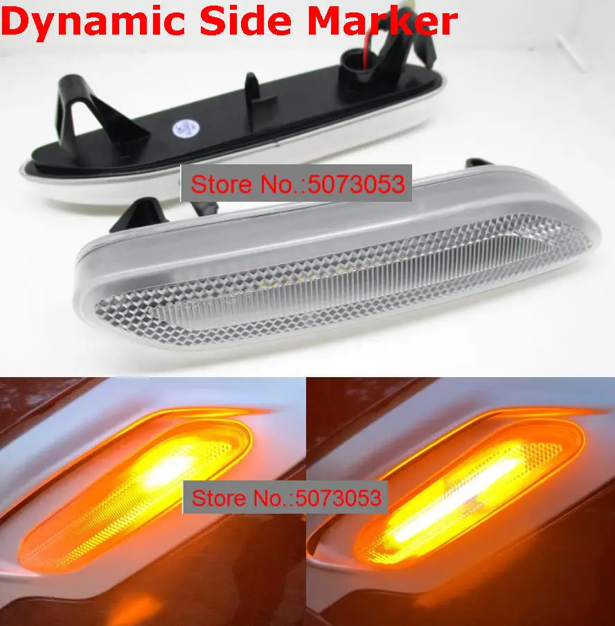 2PCS Led Dynamic Side Marker Turn Signal Light Sequential Blinker Light Lamp For Mini Cooper R60 R61 2011-2019
2PCS Led Dynamic Side Marker Turn Signal Light Sequential Blinker Light Lamp For Mini Cooper R60 R61 2011-2019